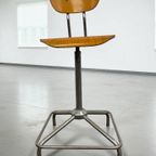 Vintage Industriële Bureaustoel / Atelierstoel / Desk Chair thumbnail 3