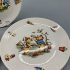 Kinderservies Vintage Bordjes Set Van 3 Old Foley James Kent thumbnail 5