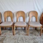 6 Koefoed Morten Vintage Deense Eetkamerstoelen Jaren 60 60'S thumbnail 15