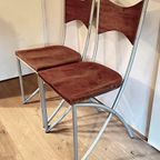 4 Vintage Design Eetkamerstoelen, Setprijs thumbnail 6