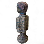 African Sculpture / Multi Material Figure / Height 65 Cm / 1970s thumbnail 20