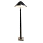 Chrome And Black Floor Lamp ,Hollywood Regency’ In Style Of Willy Rizzo, 1970S thumbnail 2
