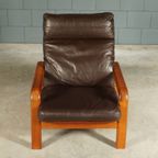 Vintage Deense Fauteuil – L. Olsen & Son – Teakhout – Jaren 60 thumbnail 10