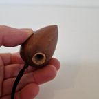 Vintage Houten Muis Teakhout Beeldje thumbnail 4