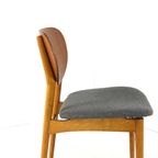 Set Van 4 Vintage Stoelen Nieuw Bekleed thumbnail 11