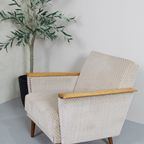 Vintage Fauteuil - Jaren '60, Beige | 01309 thumbnail 9