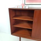 Vintage Deens Highboard Teak | Dressoir Danish Design thumbnail 9