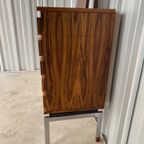 Vintage Ladenkast Commode Incl. Spiegel thumbnail 6