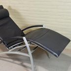 Vintage Interprofil 'pax' Design Leren Recliner Fauteuil thumbnail 13