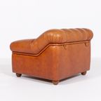 1970’S Vintage Italian Design Lounge Armchair / Fauteuil Met Poef With Pouf thumbnail 11