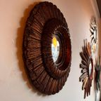 Zonnespiegel Sunburst Mirror Mid Century Vintage thumbnail 6