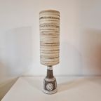 Vintage Schemerlamp Keramieke Vaas Lamp Deense Lamp thumbnail 6