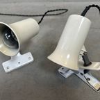 2x Vintage Industriële Klemspot (wit) – Lita thumbnail 3
