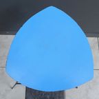 Blue Formica High Plant Table 1960S thumbnail 7