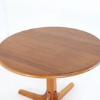 Salling Stolefabrik Deense Ronde Eettafel Salontafel In Hoogte Verstelbaar Vintage thumbnail 10