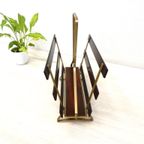Vintage Lectuurbak Jaren 60 Palissanderhout Mid Century thumbnail 5