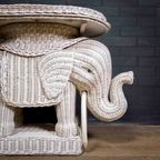 Wicker Elephant Sidetable thumbnail 7