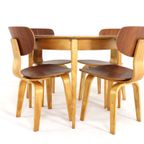 Cees Braakman Voor Pastoe Eetkamerset Tb35 Eettafel + Sb02 6 Eetkamerstoelen thumbnail 13
