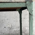 Industrial Two Tier Metal Side Table thumbnail 4