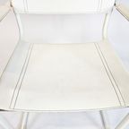 Bauhaus Design - Mart Stam - Visitor Chair - Matteo Grassi - Leer - Buisframe - 70'S thumbnail 9