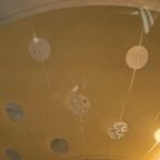 Vintage Jaren 50 Schaal Lamp Glas 48 Cm Diameter thumbnail 4