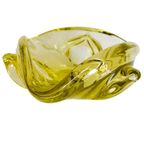 Mid-century Murano Glas Schaal Groen thumbnail 10