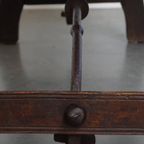 Geweldige Originele 18e-eeuwse Antieke Spaanse Side Table Met Een Prachtig Patina thumbnail 14