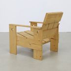 Dutch Lounge Chair In The Style Of Gerrit Rietveld, 1980S thumbnail 5