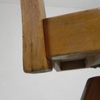 Houten Kinderstoel, Draaistoel, Schoolstoel, Jaren 50 thumbnail 27
