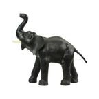 Grote Vintage Lederen Olifant Omersa Stijl Beeld Sculptuur 50cm thumbnail 11