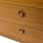 Vintage Wandkast Scandinavisch Teak Kastje Lades 1960 Design thumbnail 10