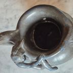 Tinnen Kan Van Art Nouveau-stijl. Kunstenaar Charles Théodore Perron (1862-1934) thumbnail 10