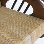 Set Art Deco Design Rattan Woven Lounge Chairs , 1930S Italy thumbnail 3