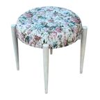 Vintage Krukje Jaren 60 Bloemenmotief Ottoman thumbnail 14
