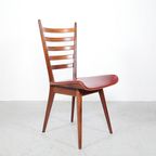 Vintage Teak Houten Ladder Stoelen, Jaren 60 thumbnail 6