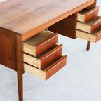 Vintage Laag Bureau | Teak | Jaren 60 | Deens thumbnail 7