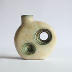 Space Age Ceramic Vase With Holes By Nikos Dazelidis, Athens 1960S thumbnail 9