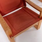 Pair Of Safari Chairs By Børge Jensen For Bernstoffsminde Møbelfabrik, 1960S thumbnail 12