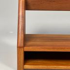 Vintage Wandplank, <<<brand>>>, Massief Teak, Denemarken 1970's thumbnail 12
