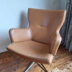 Leren Fauteuil Gyro Van Conform Zweeds Design thumbnail 2