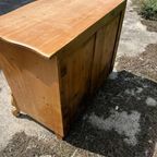 Antieke / Vintage Grenen Ladekast (Commode) thumbnail 8