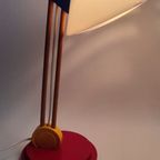 2x Vintage Ikea Memphis Style Lamp Ettore Sottsass thumbnail 7