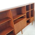 Vintage Grote Buffetkast | Highboard Teak Danish thumbnail 8