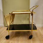 Vintage Serveerwagen Fifties Trolley Drankenwagen thumbnail 12