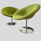 2 Globe Draaistoelen Pierre Paulin Voor Artifort thumbnail 27