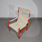 Safari Lounge Chair, Model 30, Designed By Erik Worts And Manufactured By Niels Eilersen, Denmark thumbnail 5