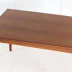 Grete Jalk Voor Glostrup Verlengbare Rechthoekige Eettafel Vintage thumbnail 8