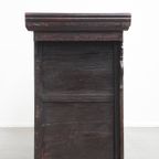 Antiek Houten Chinees Dressoir/ Altaar In Een Warme Donkere Kleur En Mooie Details thumbnail 4