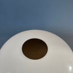 Bruine En Witte Space Age Mid Century Mushroom Tafellamp thumbnail 9