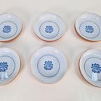 6X Vintage Villeroy & Boch Chekiang Soepkom Ontbijt Kom '60 thumbnail 3